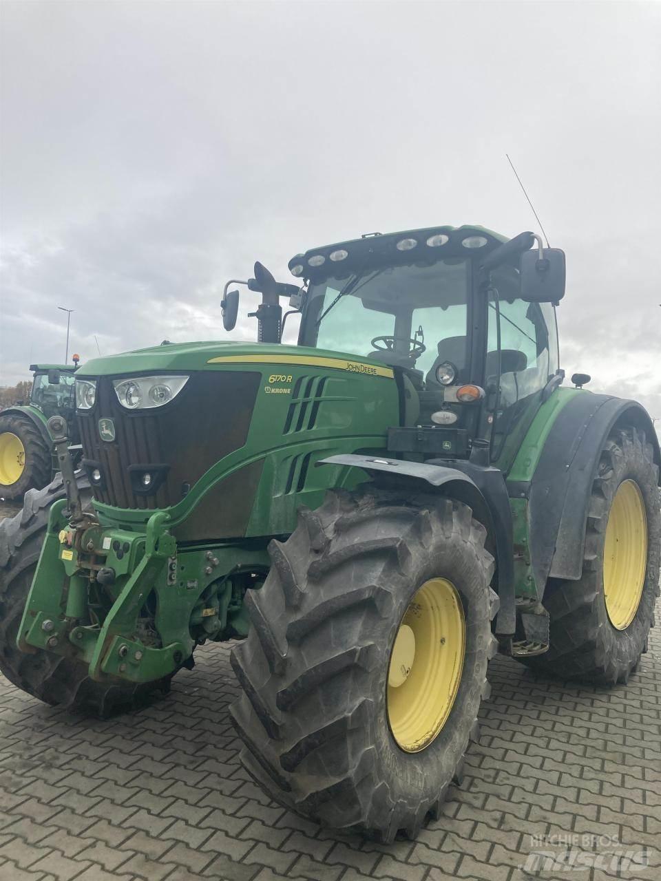 John Deere 6170R Traktorji
