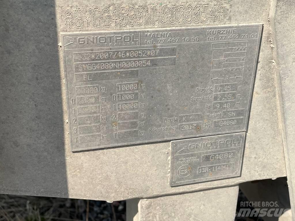 Gniotpol G4080 Prikolica s ponjavo