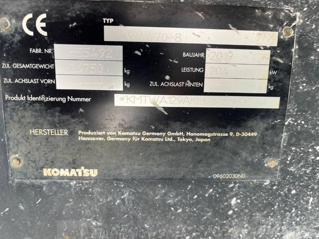 Komatsu WA 470-8 Kolesni nakladalci