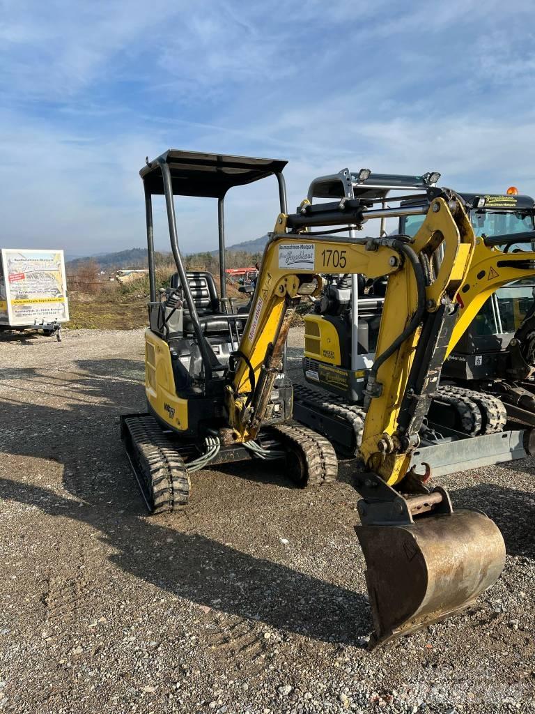 Yanmar Vio 17 Mini bagri <7t
