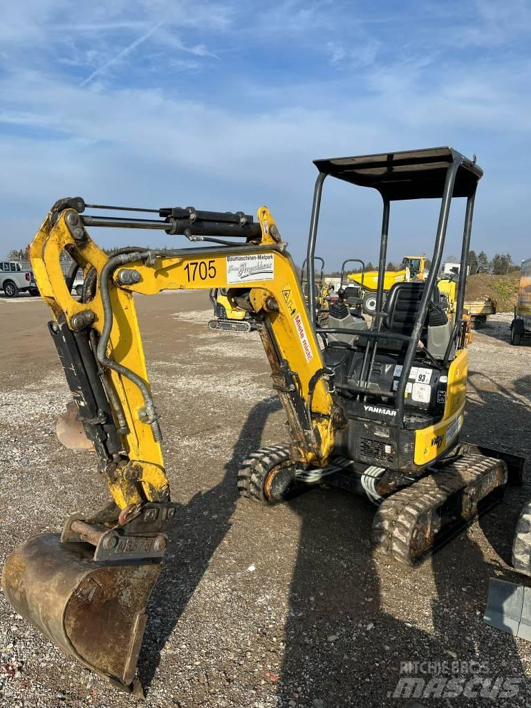 Yanmar Vio 17 Mini bagri <7t