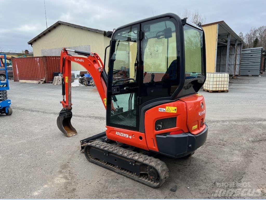 Kubota KX -019-4 Mini bagri <7t