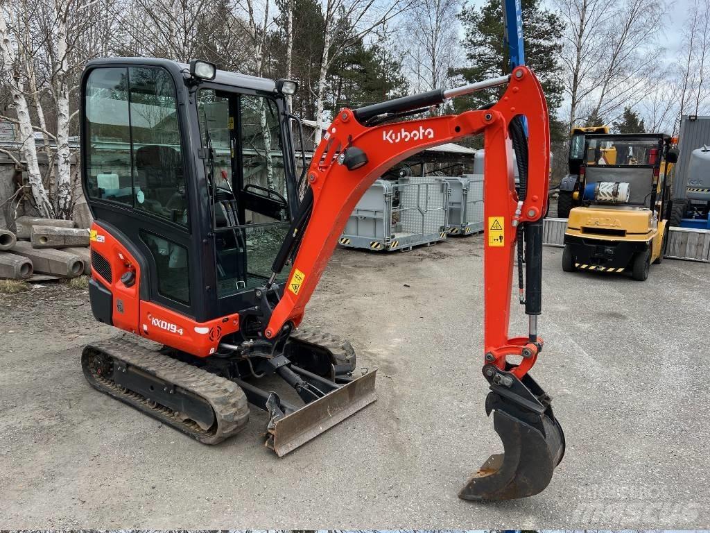 Kubota KX -019-4 Mini bagri <7t