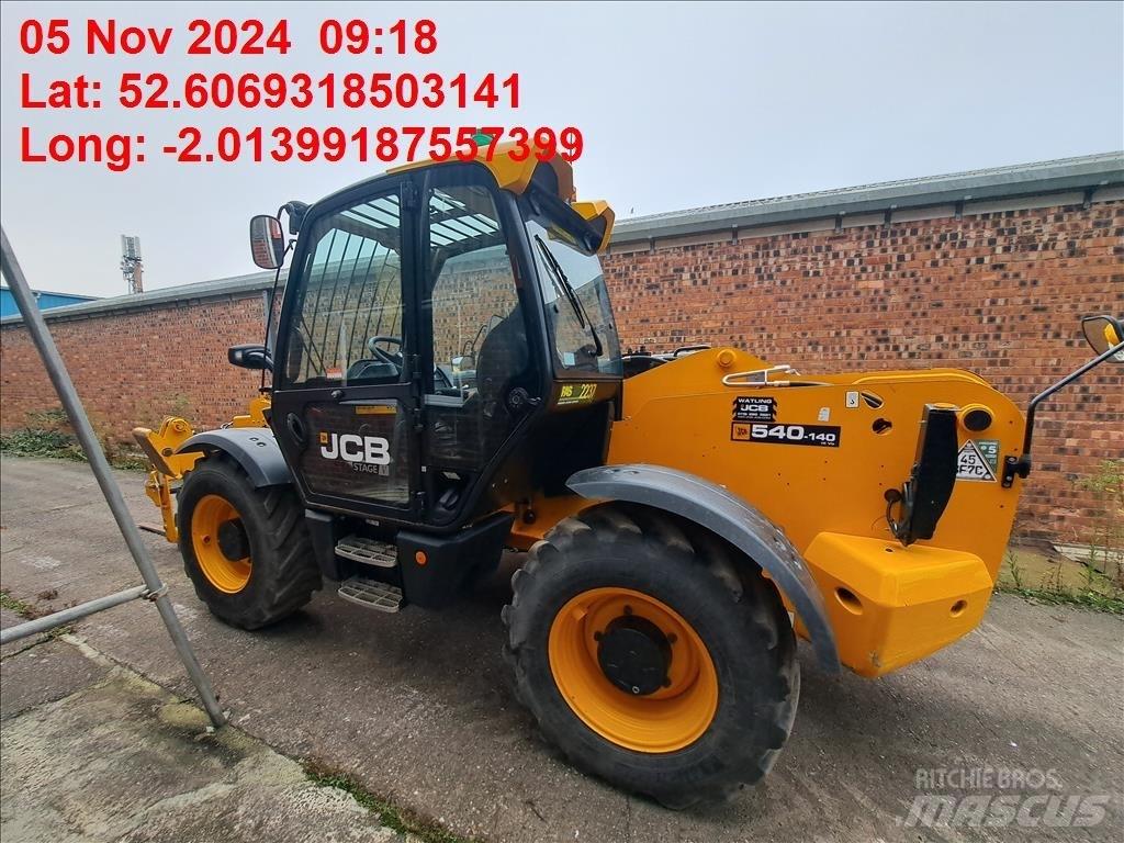 JCB 540-140 Teleskopski viličarji