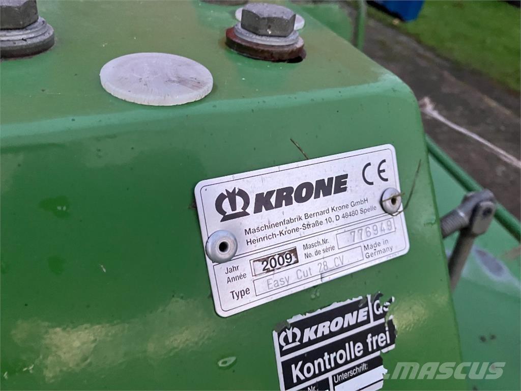 Krone EasyCut 28CV Diskaste kosilnice