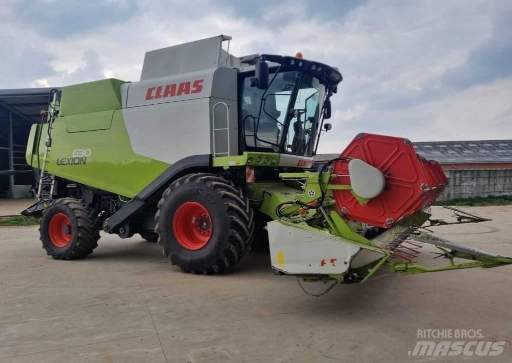 CLAAS Lexion 630 Kombajni
