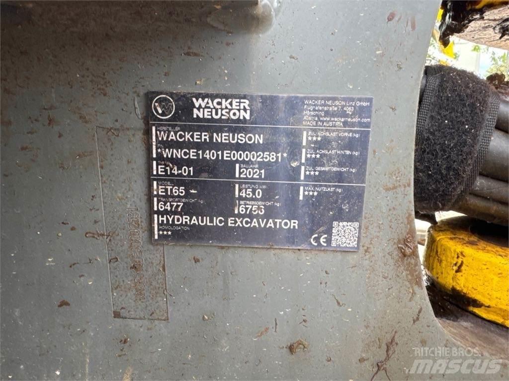 Wacker Neuson ET65 Bagri goseničarji