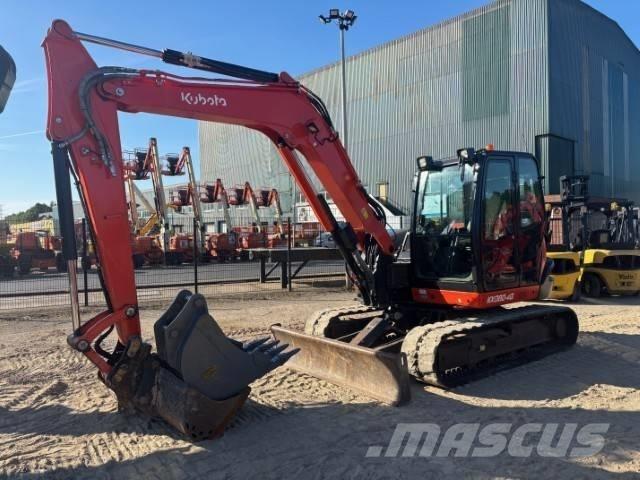 Kubota KX 080-4 Midi bagri 7t – 12t