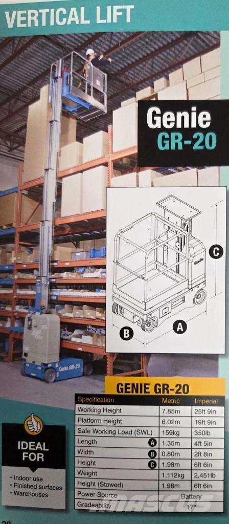 Genie GR 20 Vertikalna dvigala