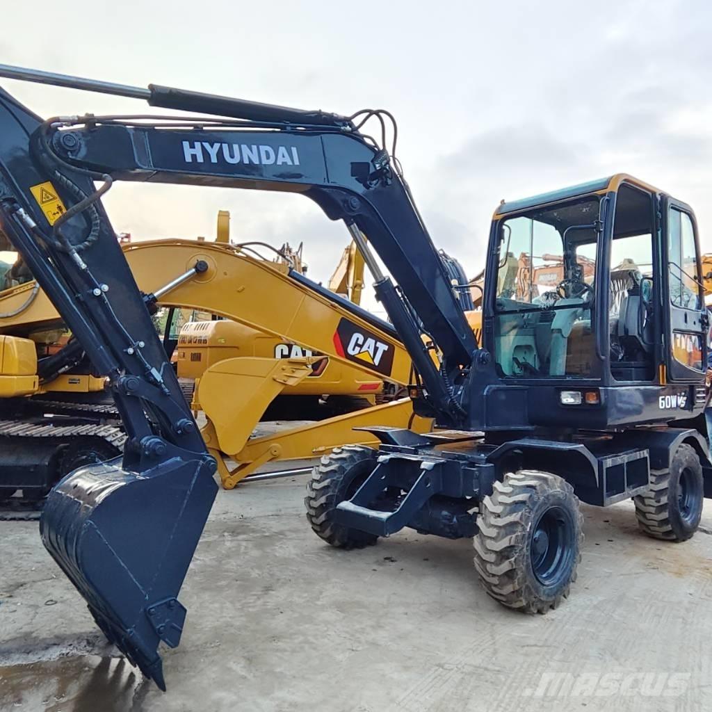 Hyundai Robex 60-7 Bagri na kolesih