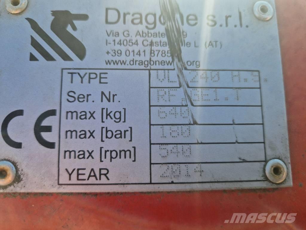 Dragone VL240 H.S Kosilnice za pašnike