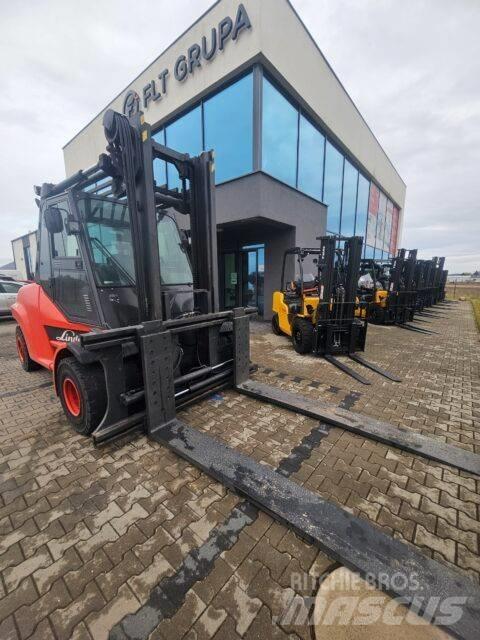 Linde H80T-02/1100 Plinski viličarji