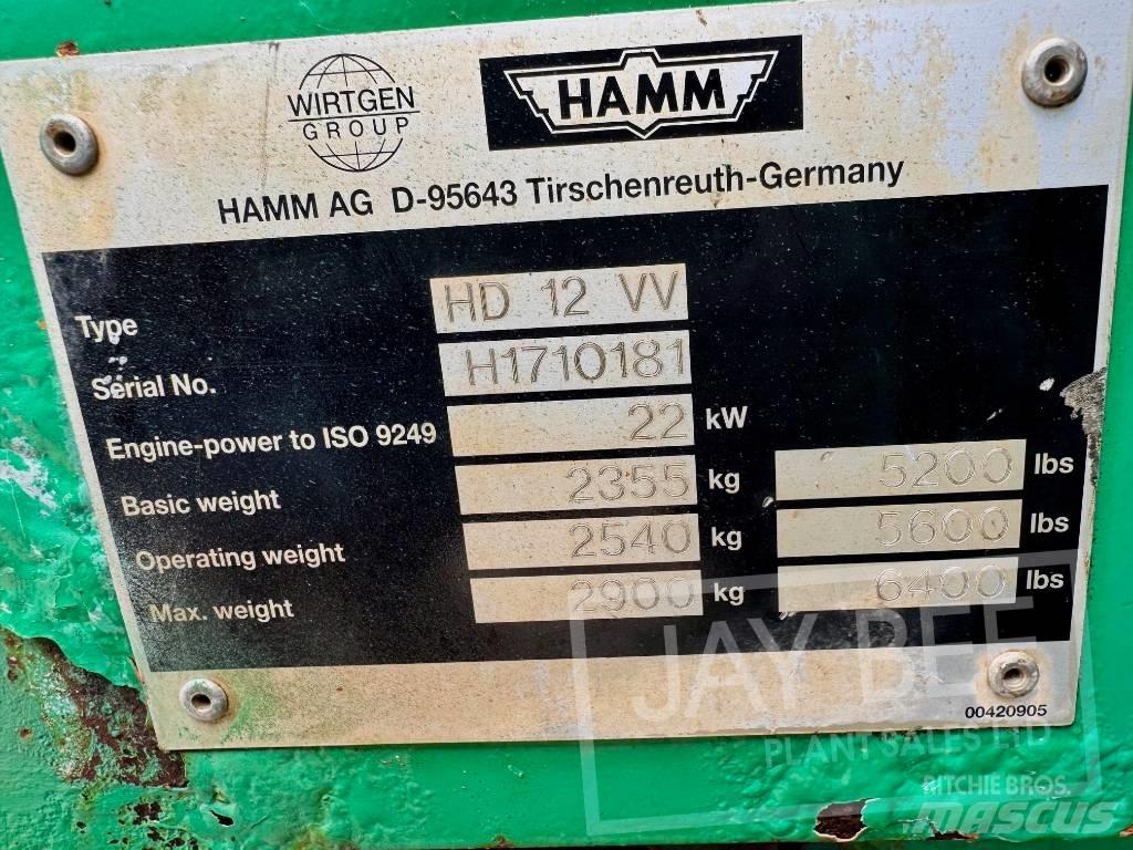 Hamm HD 12 Dvojni valjarji