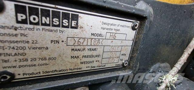 Ponsse Ergo 8wd Harvesterji