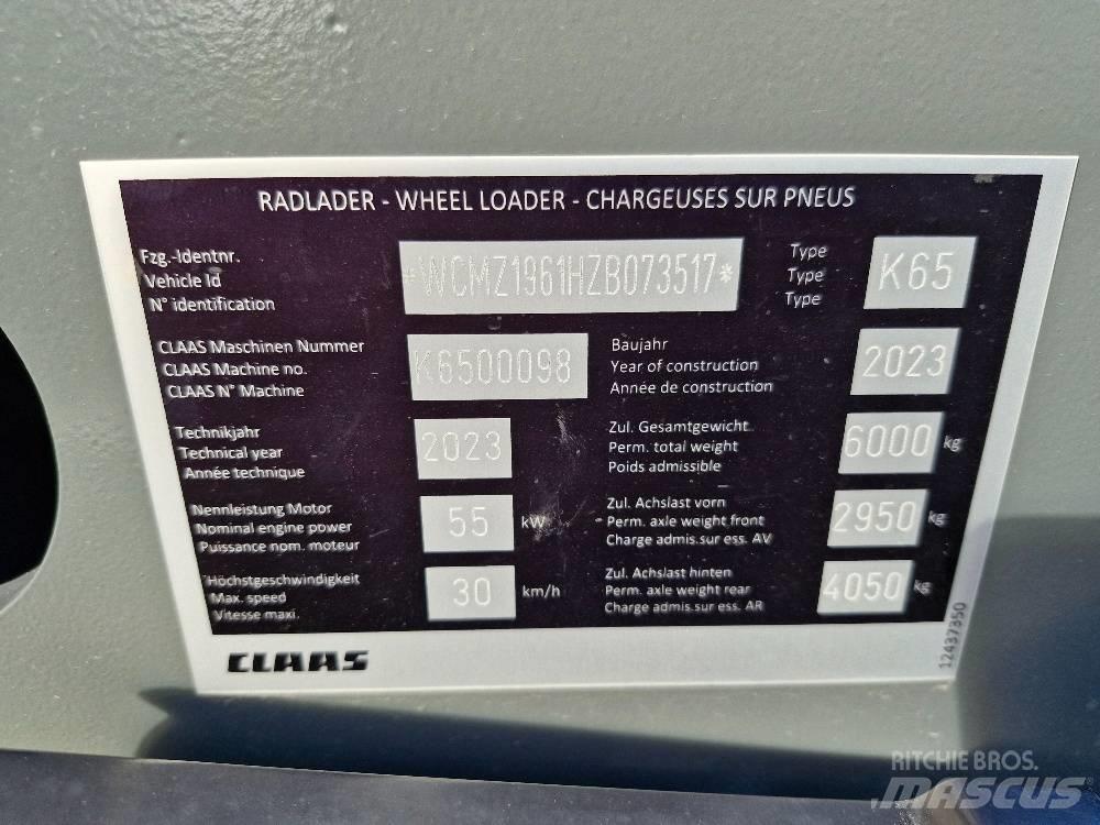 CLAAS Torion 535 Kmetijski teleskopski nakladalci