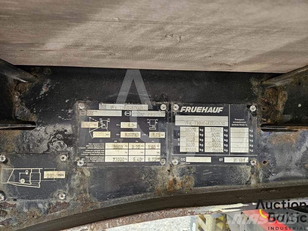 Fruehauf T39 Polprikolice s ponjavo