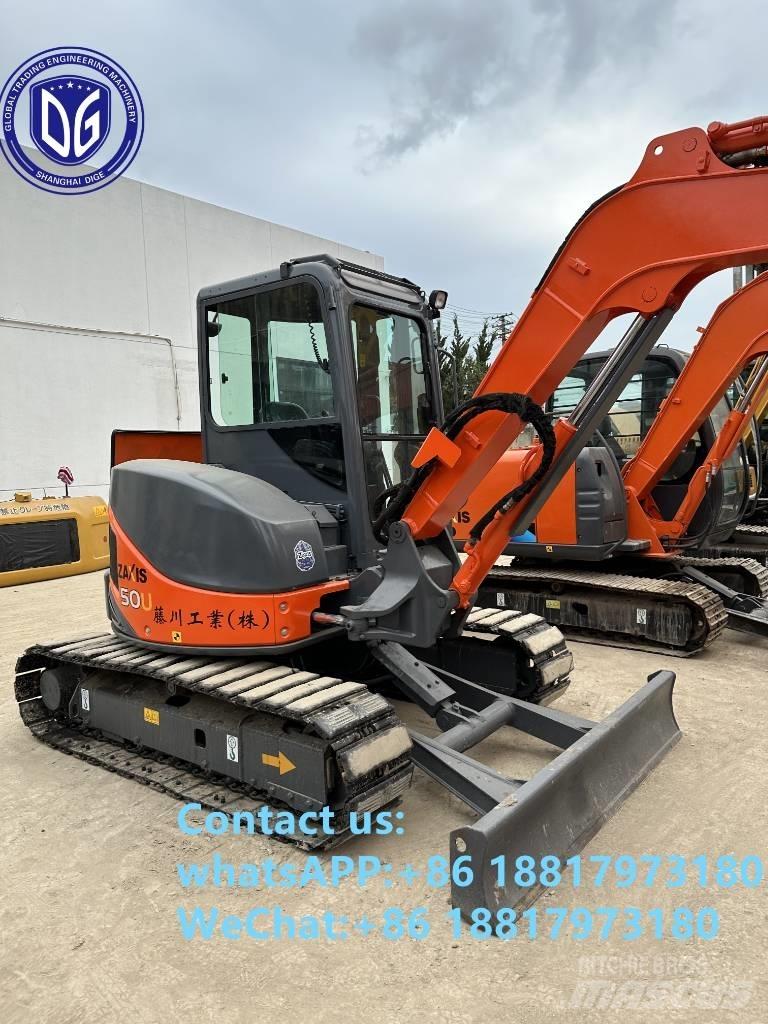 Hitachi ZX 50 U Mini bagri <7t