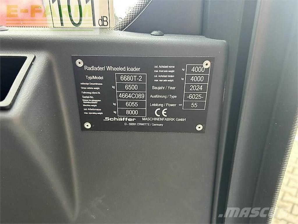 Schäffer 6680 t-2 Kmetijski teleskopski nakladalci