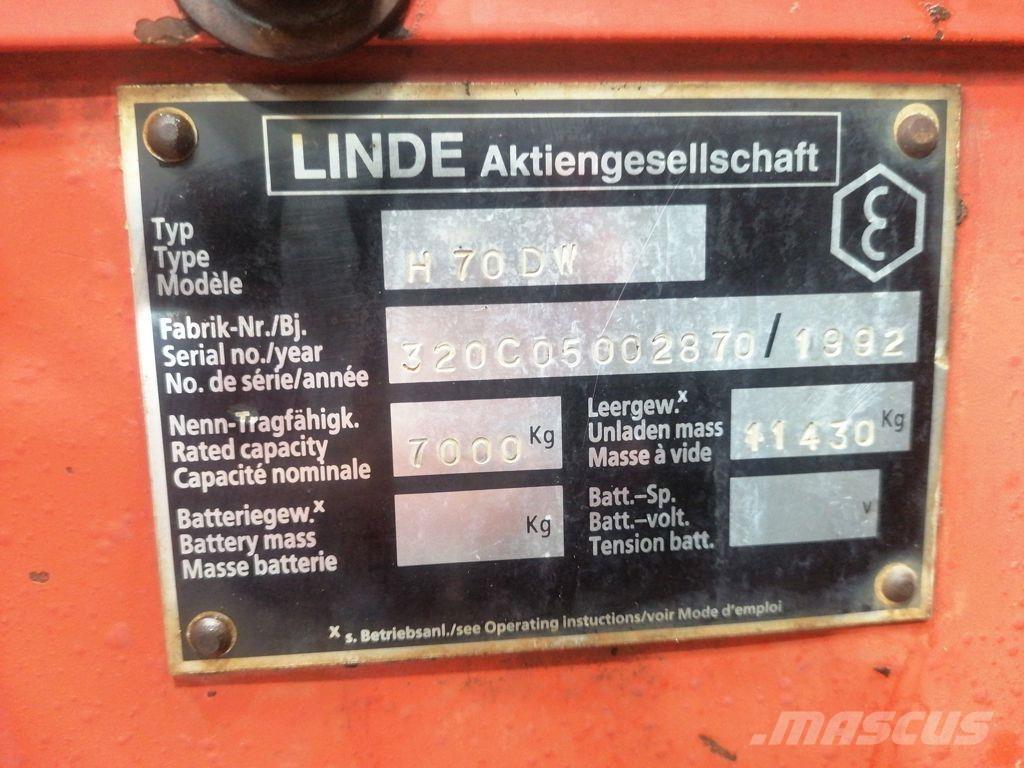 Linde H70DW Dizelski viličarji
