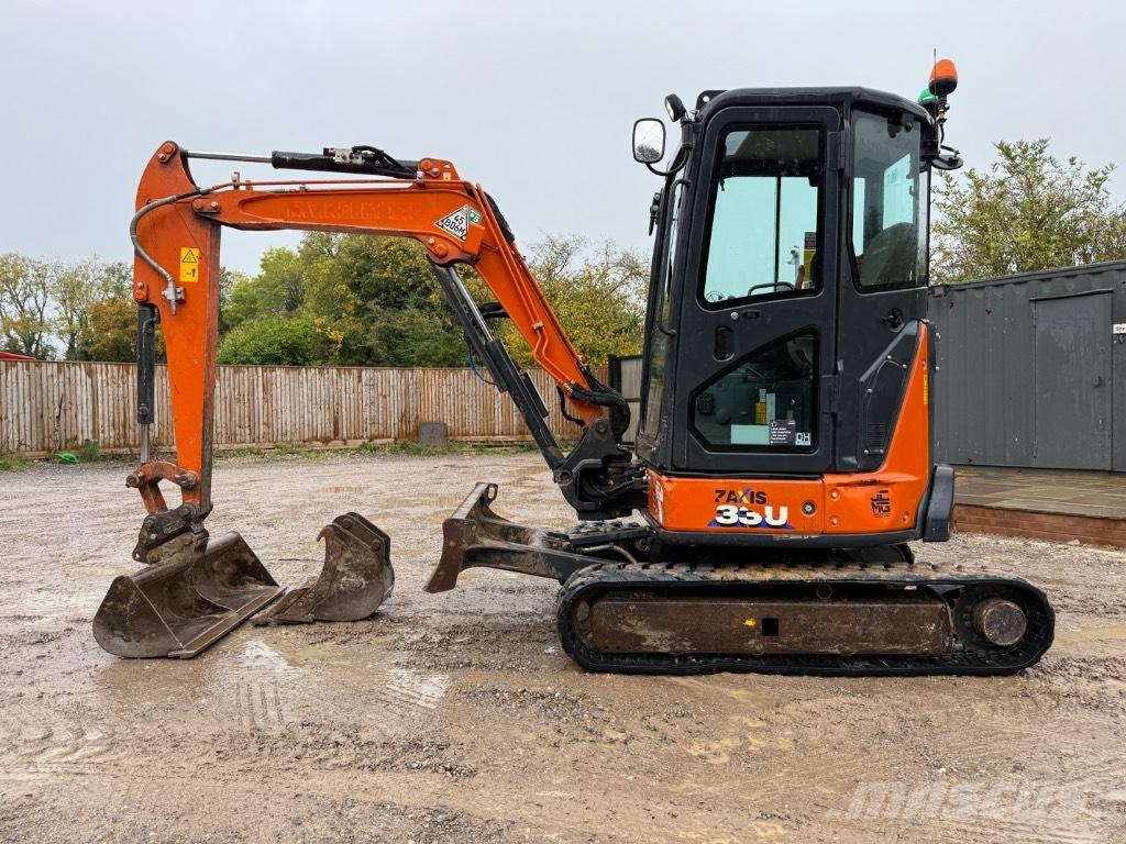Hitachi ZX 33 U-6 Mini bagri <7t