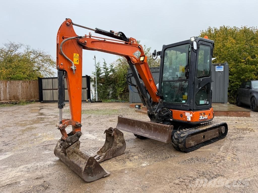 Hitachi ZX 33 U-6 Mini bagri <7t