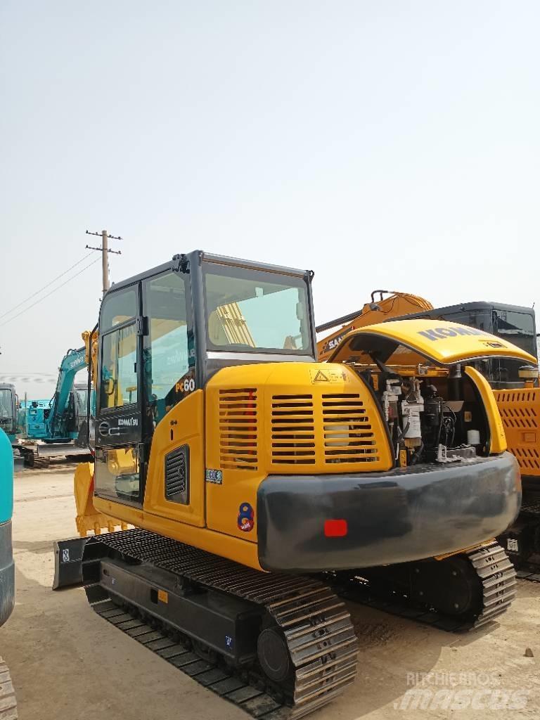 Komatsu PC 60 Mini bagri <7t