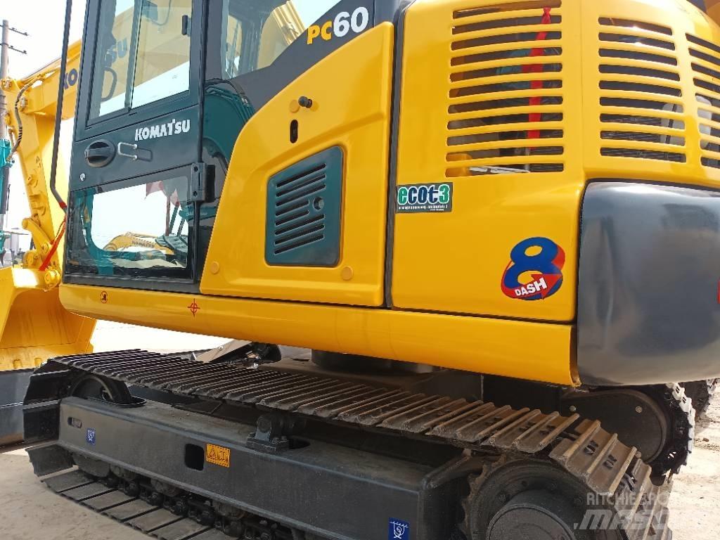 Komatsu PC 60 Mini bagri <7t