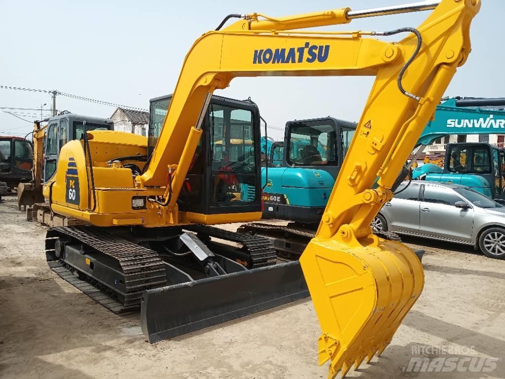 Komatsu PC 60 Mini bagri <7t