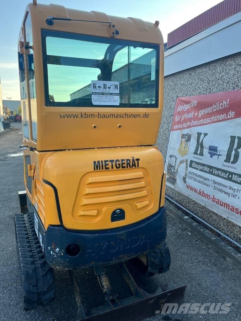 Hyundai R18-9 Mini bagri <7t