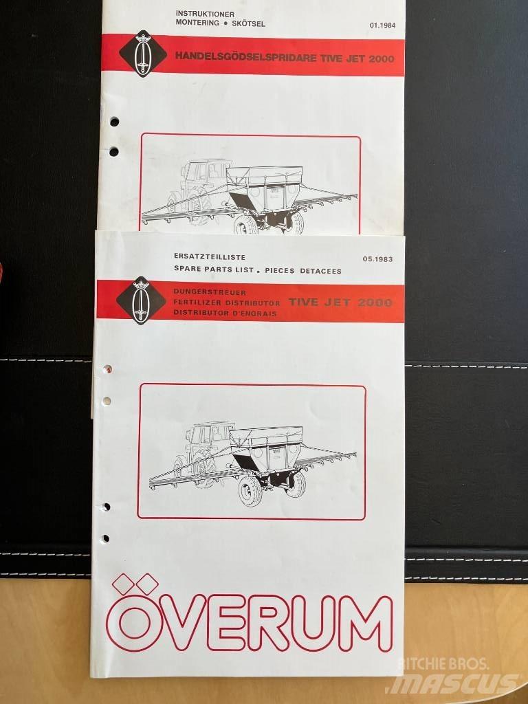 Överum Tive Jet 2000 Trosilniki mineralnega gnojila
