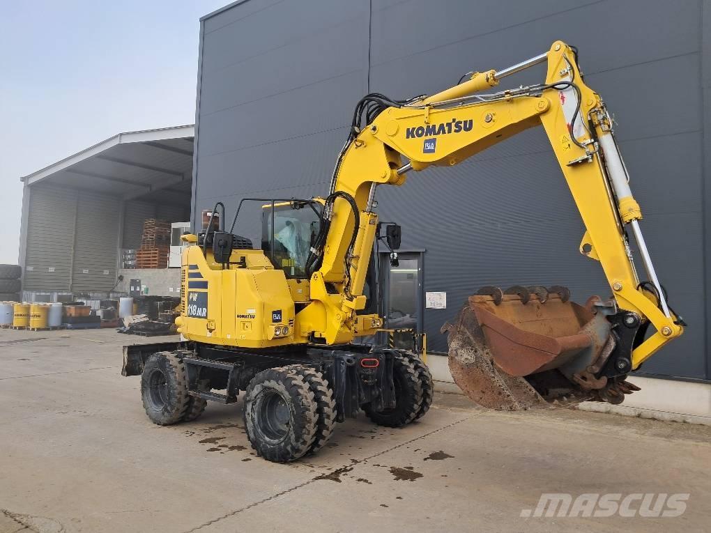 Komatsu PW118MR-11 Bagri na kolesih