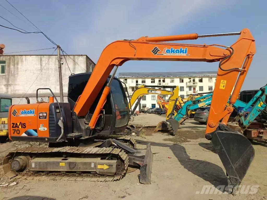 Hitachi ZX 70 Midi bagri 7t – 12t