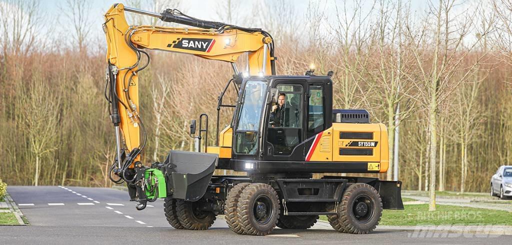 Sany SY155W Bagri na kolesih