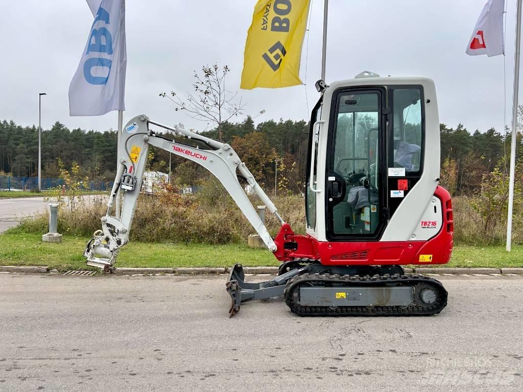Takeuchi TB 216A V4 Mini bagri <7t