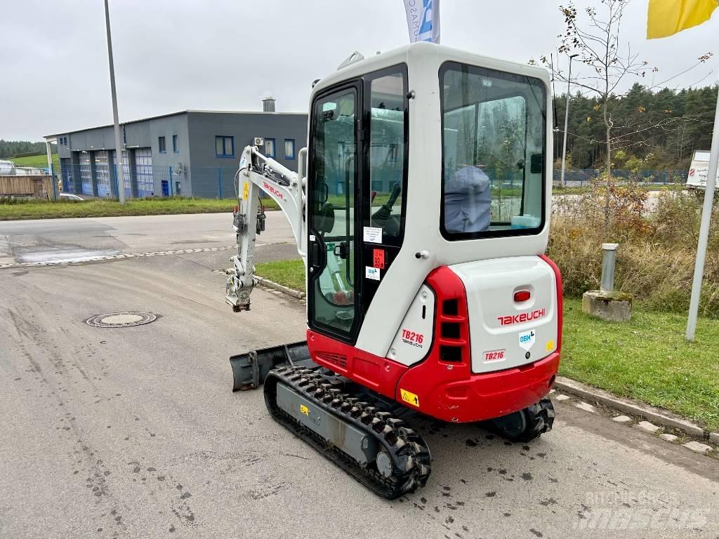 Takeuchi TB 216A V4 Mini bagri <7t