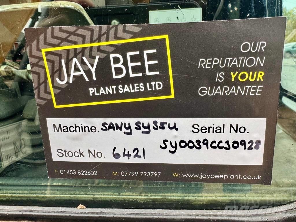Sany SY 35 U Mini bagri <7t