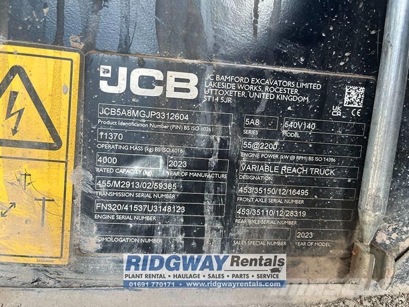 JCB 540-140 Teleskopski viličarji