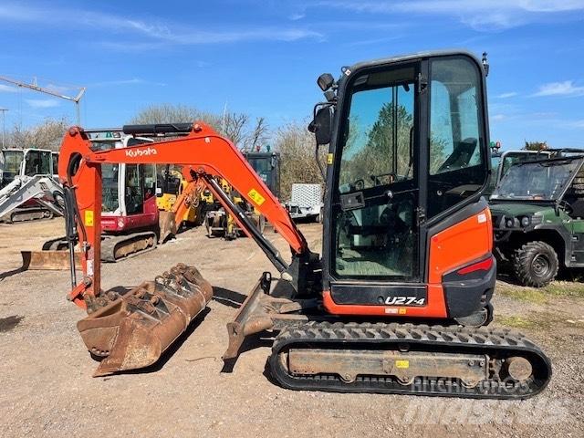 Kubota U 27-4 Mini bagri <7t
