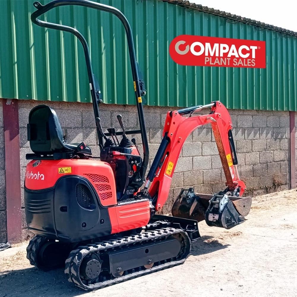 Kubota K008-3 Mini bagri <7t
