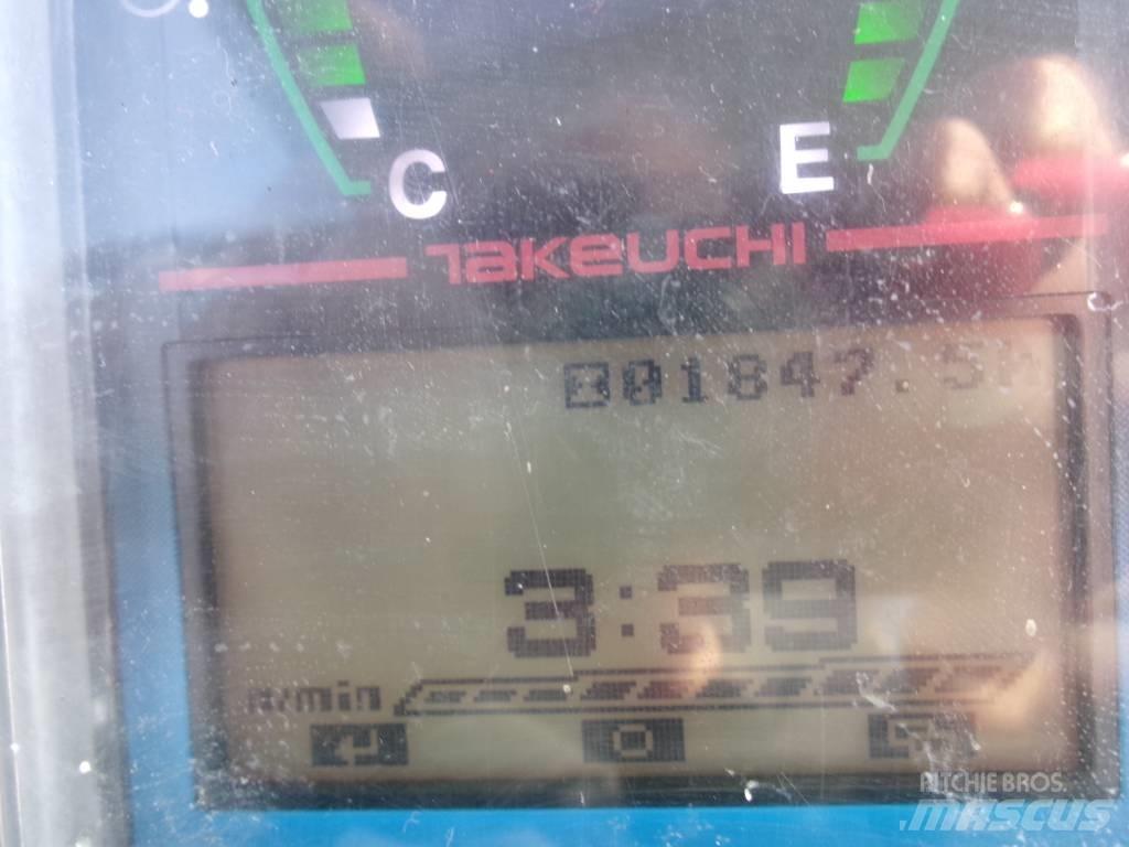 Takeuchi TB 225 Mini bagri <7t