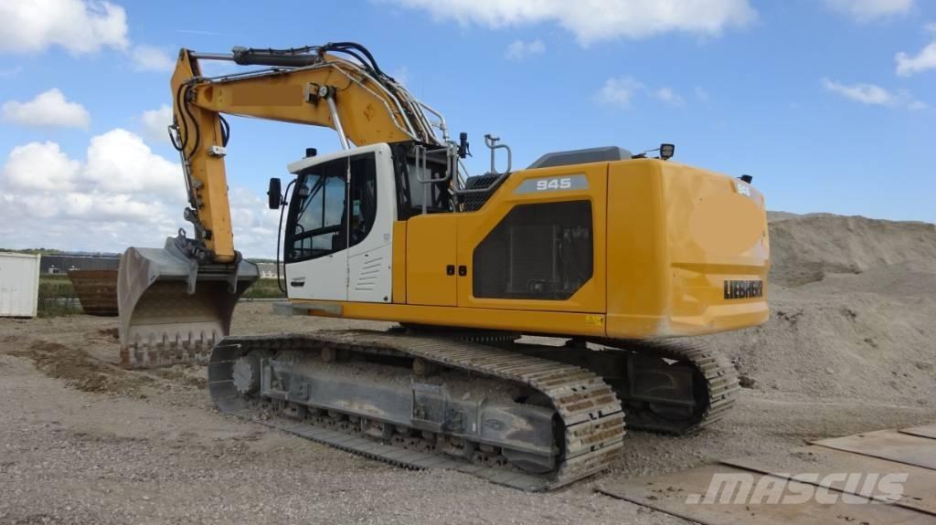 Liebherr R945 3d GPS Bagri goseničarji