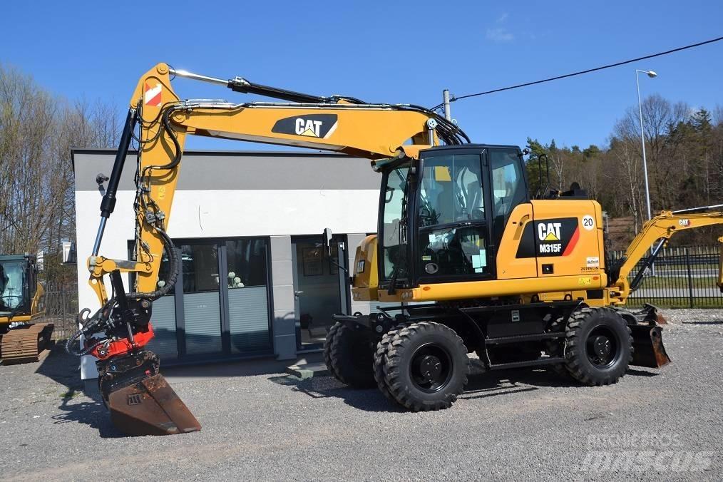 CAT M 315 F Bagri na kolesih