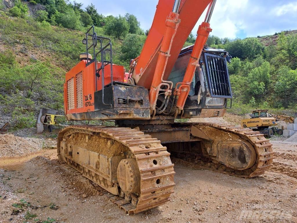 Hitachi ZX670ICH-5B Bagri goseničarji