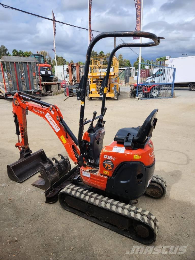 Kubota U 10-3 Mini bagri <7t