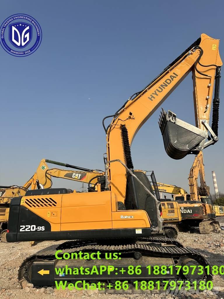 Hyundai 220-9S Bagri goseničarji