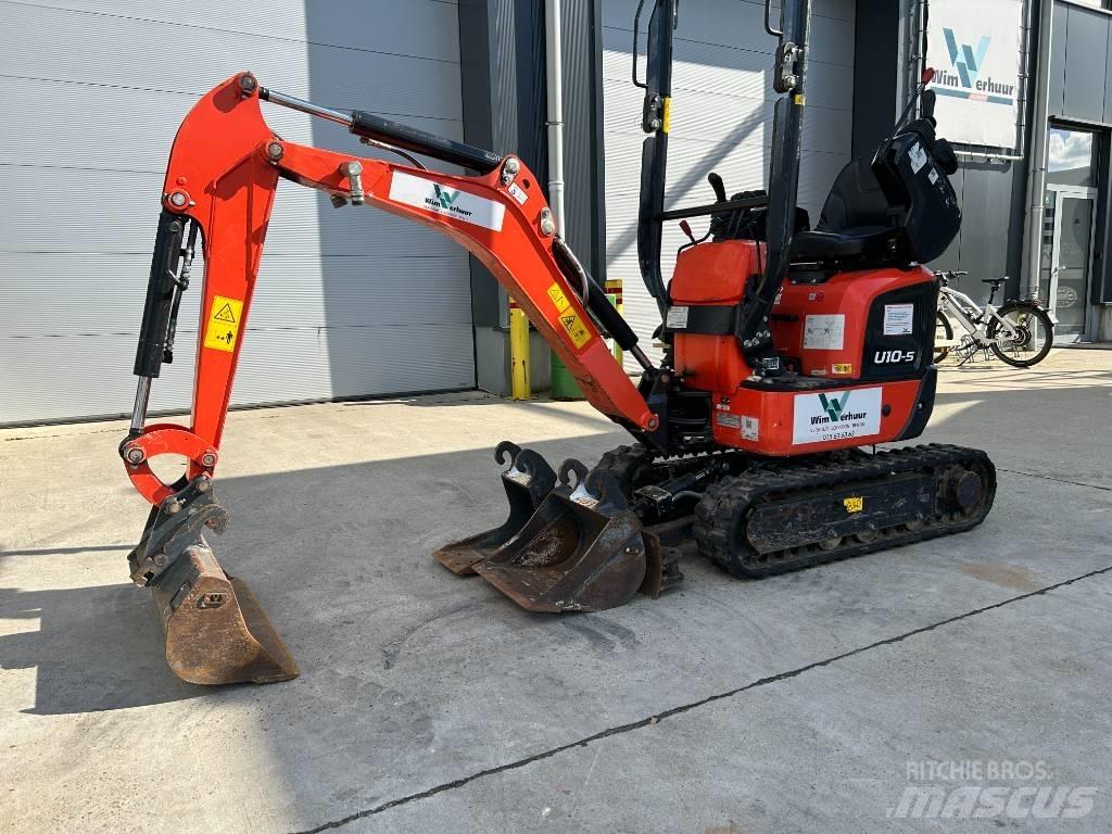 Kubota U 10-5 Mini bagri <7t