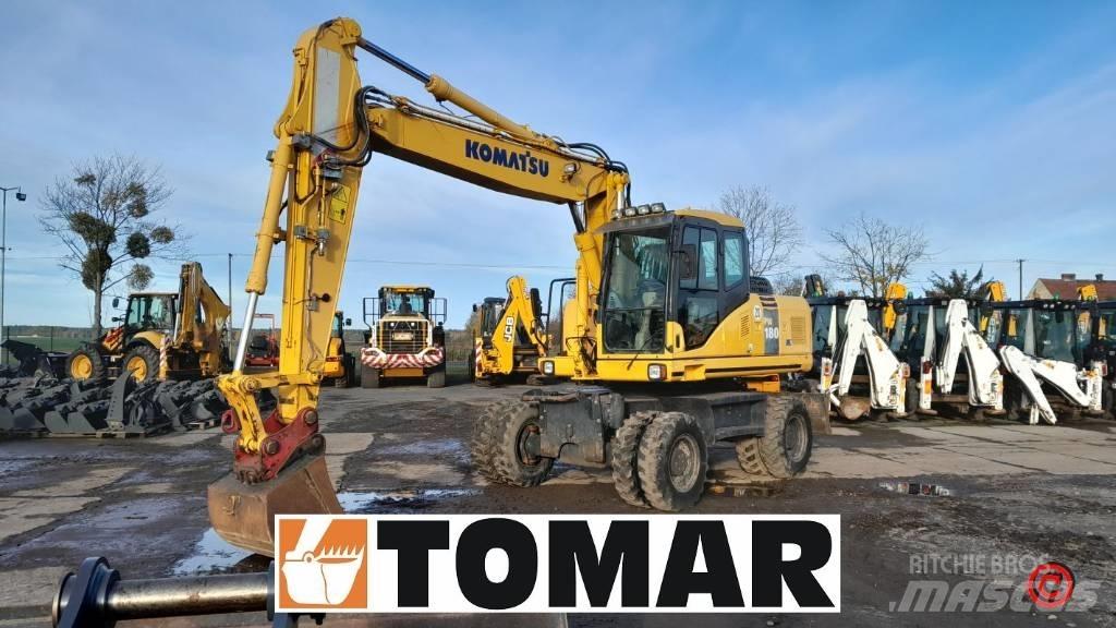 Komatsu PW 180-7 Bagri na kolesih