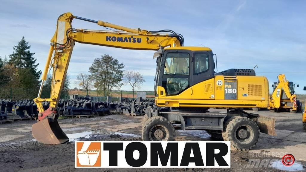 Komatsu PW 180-7 Bagri na kolesih