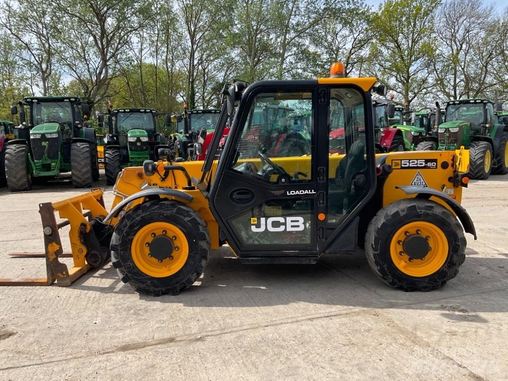 JCB 525-60 AGRI PLUS Kmetijski teleskopski nakladalci