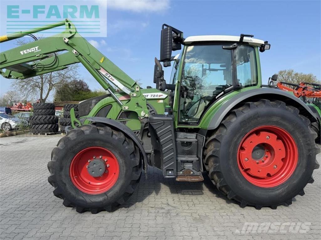 Fendt 724 Traktorji